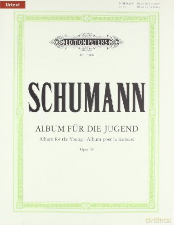 Album For The Young Op 68 For Piano - Robert Schumann [KSIĄŻKA]
