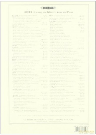 Album Of 60 Lieder From Bach To Reger [KSIĄŻKA]