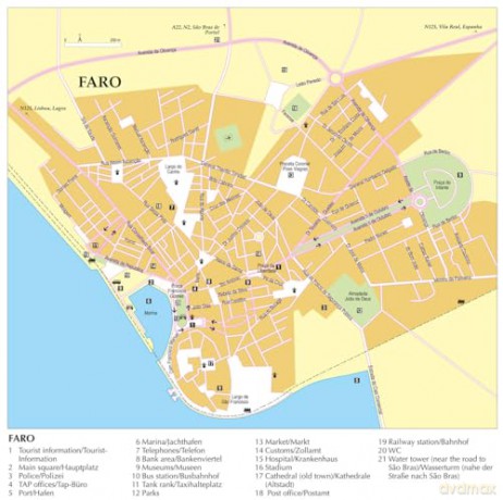 Algarve Sunflower Walking Guide: 55 long and short walks and 5 car tours - Brian Anderson [KSIĄŻKA]