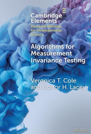 Algorithms For Measurement Invariance T - Cole Veronica [KSIĄŻKA]