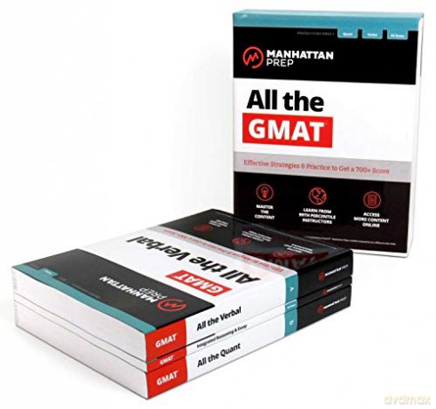 All The Gmat: Content Review + Test - Manhattan Prep [KSIĄŻKA]