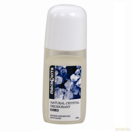 Macrovita natural crystal deodorant roll-on "natural" - dezodorant roll-on z naturalnym kryształem 100g [KOSMETYKI]