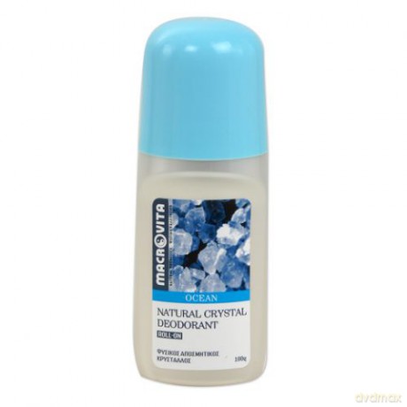 Macrovita natural crystal deodorant roll-on "ocean" - dezodorant roll-on z naturalnym kryształem 100g [KOSMETYKI]
