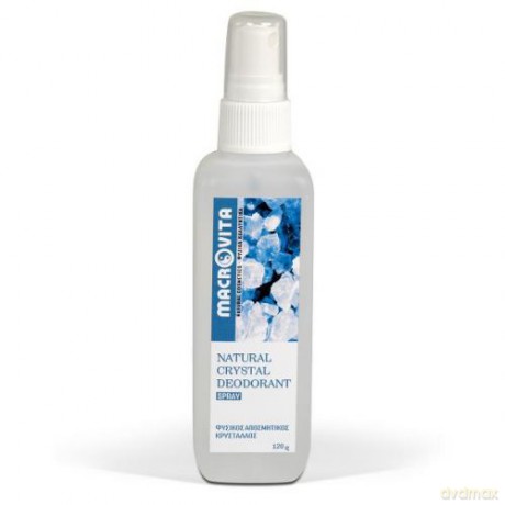 Macrovita natural crystal deodorant spray "natural" - dezodorant w sprayu z naturalnym kryształem 120g [KOSMETYKI]