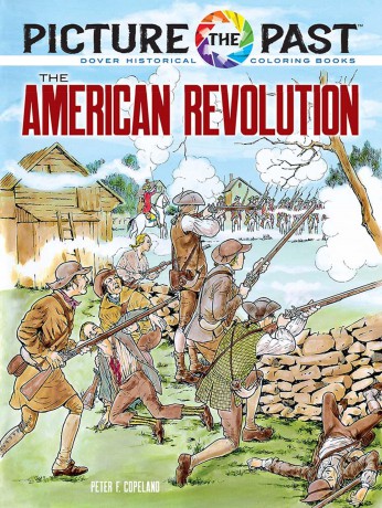 American Revolution Historical Coloring - Peter F Copeland [KSIĄŻKA]
