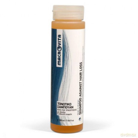 Macrovita shampoo against hair loss z imbirem i bio-czerwonymi winogronami - wzmacniający szampon przeciw wypadaniu włosów 200ml [KOSMETYKI]