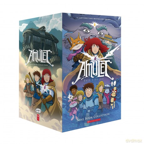 Amulet Box Set 1-9 Graphix - Kazu Kibuishi [KSIĄŻKA]