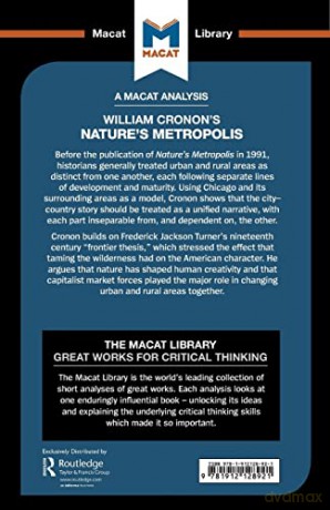An Analysis of William Cronon's Nature's Metropolis: Chicago and the Great West (The Macat Library) - Cheryl Hudson [KSIĄŻKA]