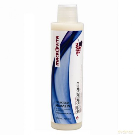 Macrovita hair conditioner z bio-czerwonymi winogronami i bio-awokado - odżywka do włosów 200ml [KOSMETYKI]