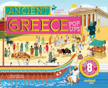 Ancient Greece Pop Ups - David Hawcock [KSIĄŻKA]
