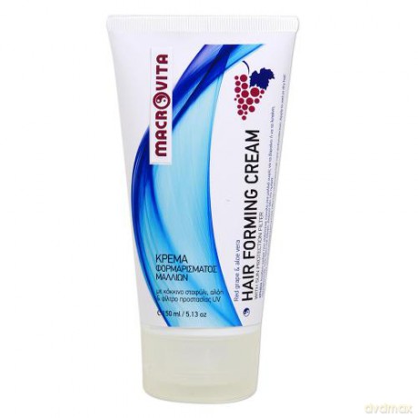 Macrovita hair forming cream z bio-czerwonymi winogronami i bio-aloesem - krem do formowania fryzur 150ml [KOSMETYKI]