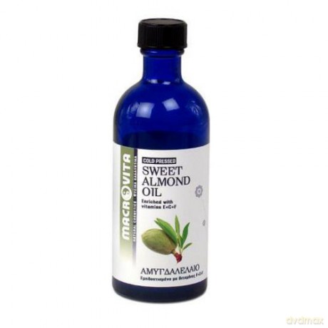 Macrovita olejek ze słodkich bio-migdałów - tłoczony na zimno olejek kosmetyczny z kompleksem witamin e+c+f 100ml [KOSMETYKI]