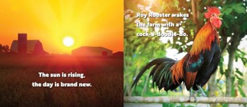 Animal Adventures Day At The Farm - Alexandra Claire [KSIĄŻKA]