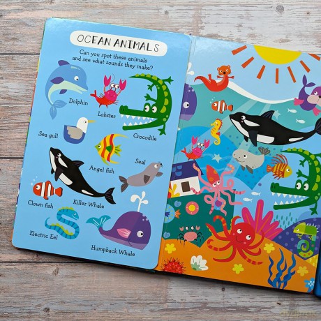 Animals Sound Book - Laura Garner [KSIĄŻKA]