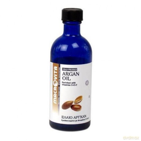 Macrovita olejek arganowy - tłoczony na zimno olejek kosmetyczny z kompleksem witamin e+c+f 100ml [KOSMETYKI]