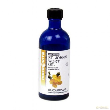 Macrovita olejek z dziurawca - tłoczony na zimno olejek kosmetyczny z kompleksem witamin e+c+f 100ml [KOSMETYKI]
