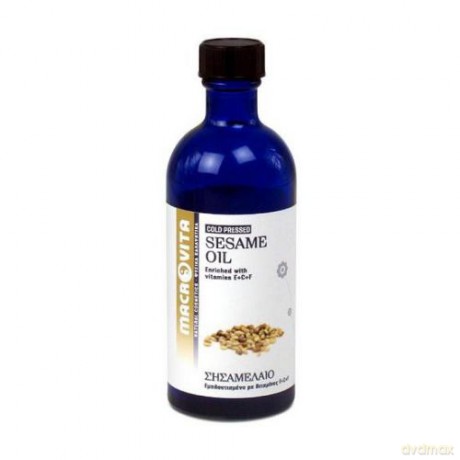 Macrovita olejek bio-sezamowy - tłoczony na zimno olejek kosmetyczny z kompleksem witamin e+c+f 100ml [KOSMETYKI]