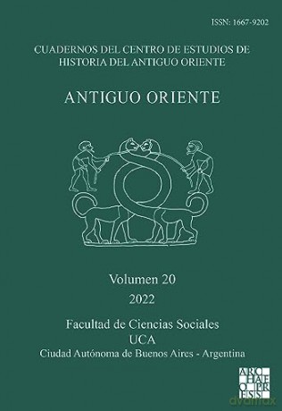 Antiguo Oriente Vol 20 2022 - Romina Casa [KSIĄŻKA]