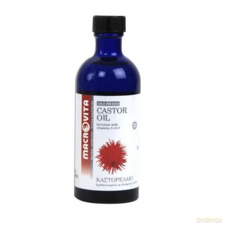 Macrovita olejek rycynowy - tłoczony na zimno olejek kosmetyczny z kompleksem witamin e+c+f 100ml [KOSMETYKI]