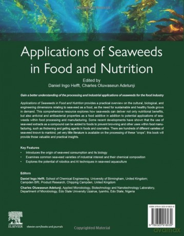 Applications of Seaweeds in Food and Nutrition - Daniel Ingo Hefft [KSIĄŻKA]