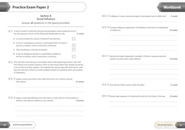 Aqa Gcse 9-1 Psychology Workbook - Collins Gcse [KSIĄŻKA]