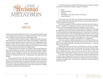 Archangel Metatron Selfmastery Oracle - Amanda Ellis [KSIĄŻKA]