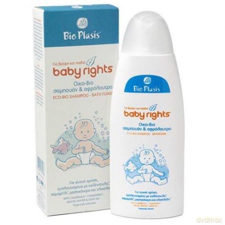 Bio plasis baby rights organiczny szampon i płyn do kąpieli dla niemowląt 200ml [KOSMETYKI]