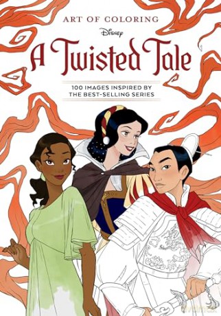 Art Of Coloring A Twisted Tale - Disney Books [KSIĄŻKA]