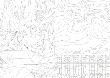 Art Of Coloring A Twisted Tale - Disney Books [KSIĄŻKA]