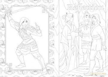 Art Of Coloring A Twisted Tale - Disney Books [KSIĄŻKA]