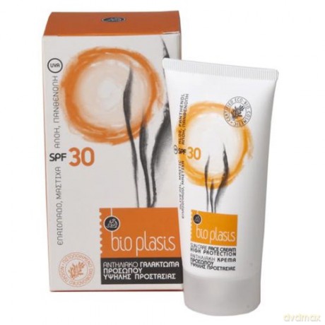 Bio plasis organiczny krem nawilżający do twarzy z filtrem spf 30 do opalania 50ml [KOSMETYKI]
