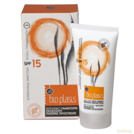 Bio plasis organiczny krem nawilżający do twarzy z filtrem spf 15 do opalania 50ml [KOSMETYKI]