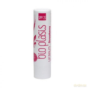 Bio plasis eco-bio organiczna pomadka ochronna o smaku truskawkowym spf25 [KOSMETYKI]
