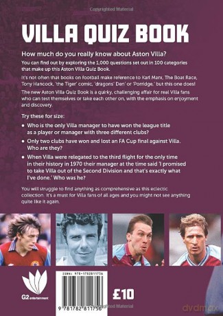 Aston Villa Quiz Book - Simon Goodyear [KSIĄŻKA]
