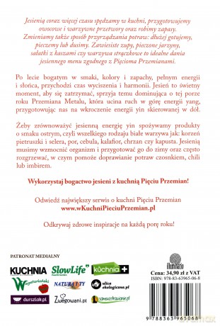 Jesień w kuchni. Pięciu przemian - Anna Czelej [KSIĄŻKA]
