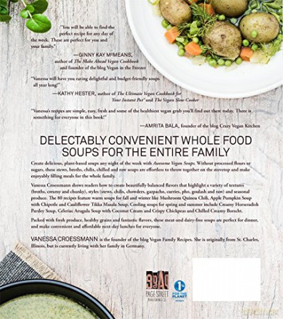 Awesome Vegan Soups - Vanessa Croessmann [KSIĄŻKA]