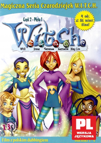 W.I.T.C.H. (Witch) Czarodziejki 2 (odcinki: 1-4) [DVD]