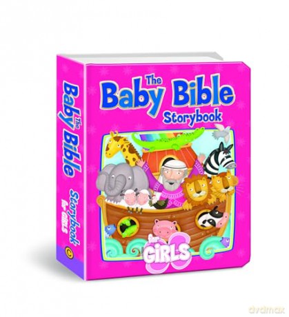 Baby Bible Storybook For Girls - Robin Currie [KSIĄŻKA]