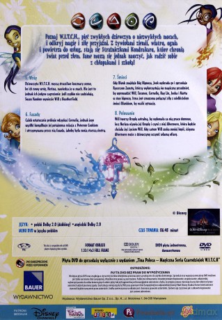 W.I.T.C.H. (Witch) Czarodziejki 2 (odcinki: 5-8) [DVD]