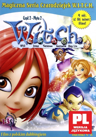 W.I.T.C.H. (Witch) Czarodziejki 2 (odcinki: 5-8) [DVD]