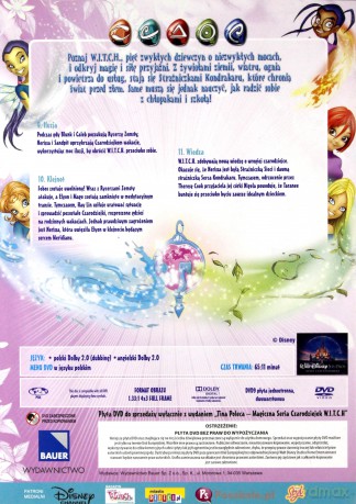 W.I.T.C.H. (Witch) Czarodziejki 2 (odcinki: 9-11) [DVD]