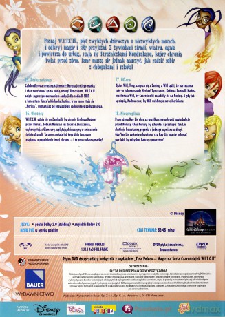 W.I.T.C.H. (Witch) Czarodziejki 2 (odcinki: 15-18) [DVD]
