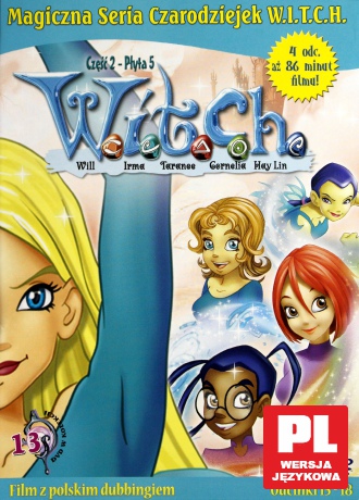 W.I.T.C.H. (Witch) Czarodziejki 2 (odcinki: 15-18) [DVD]