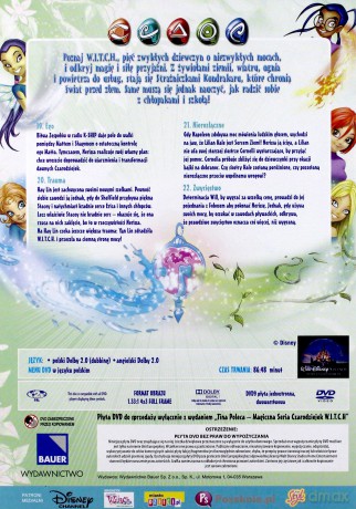 W.I.T.C.H. (Witch) Czarodziejki 2 (odcinki: 19-22) [DVD]
