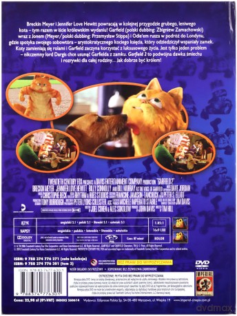Garfield 2 (booklet) [DVD]