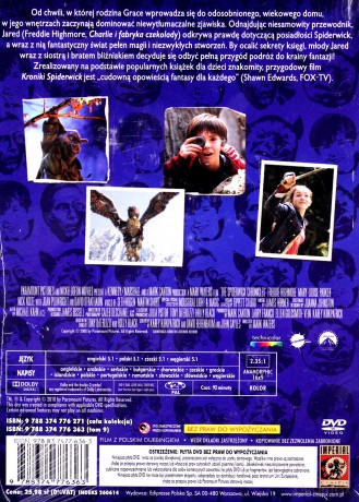 Kroniki Spiderwick (booklet) [DVD]