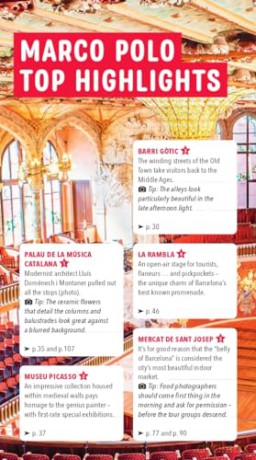 Barcelona Marco Polo Pocket Guide - Marco Polo [KSIĄŻKA]
