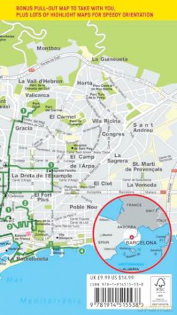 Barcelona Marco Polo Pocket Guide - Marco Polo [KSIĄŻKA]