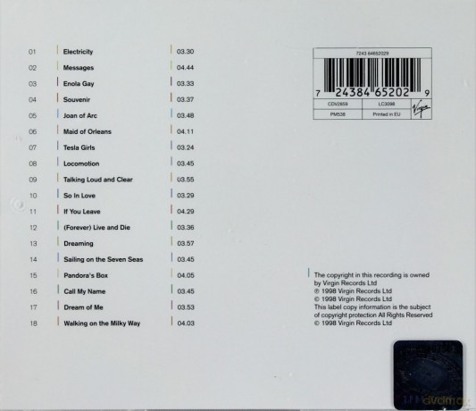 OMD: The OMD Singles [CD]