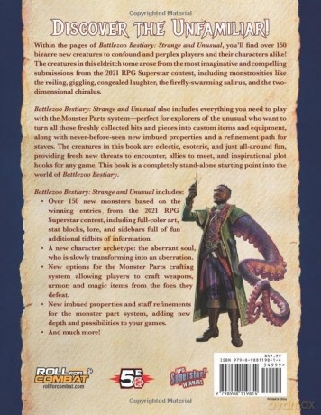 Battlezoo Bestiary Strange Unusual 5e - Stephen Glicker [KSIĄŻKA]